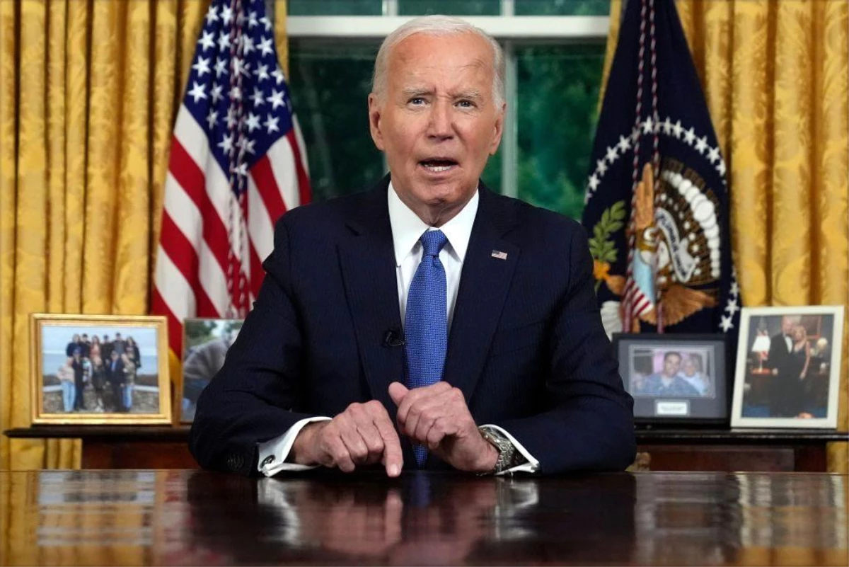 ABD Başkanı Joe Biden, başkanlık yarışından çekildiğini açıkladı